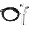 Extended Length Black Vinyl Brake Line Kit