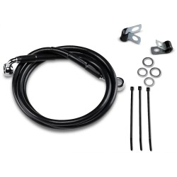 Extended Length Black Vinyl Brake Line Kit