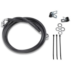 Extended Length Black Vinyl Brake Line Kit