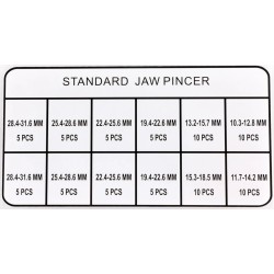 Kit de colliers à oreilles avec pince à mâchoires