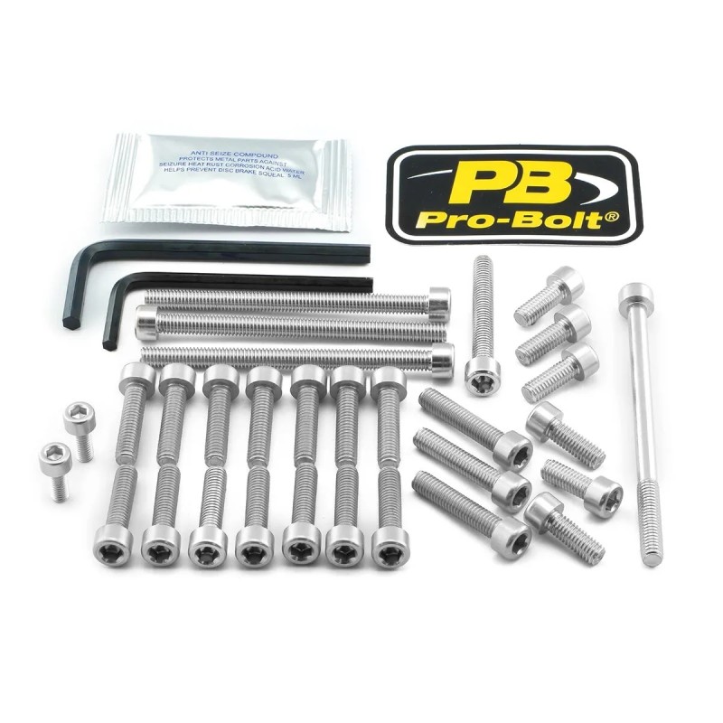 Kit de boulons pour moteur en aluminium pour Ducati