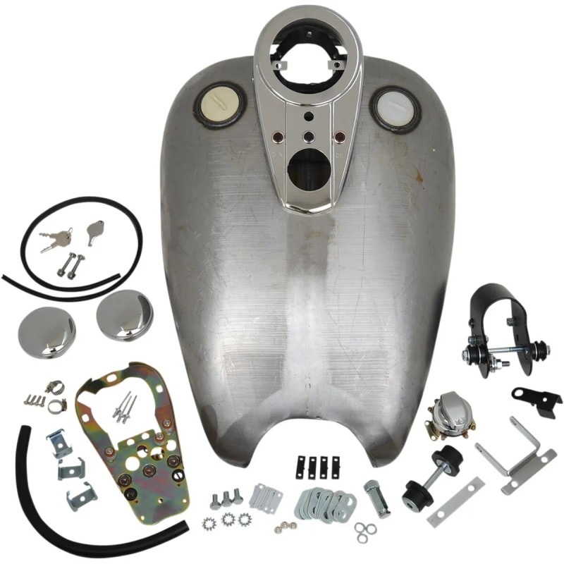 Extended Dash-Style Rubber-Mount Quickbob  Tank Kit