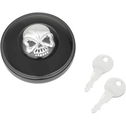 Screw-In Locking Skull Gas Cap