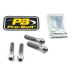 Titanium Clip-On   Handle Bar Mount Bolt Kit