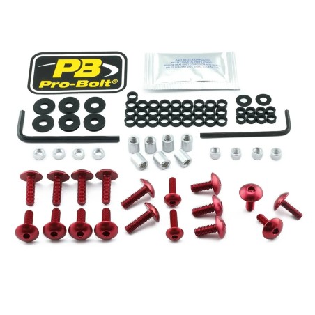 Kit de boulons pour carénage en aluminium pour Suzuki