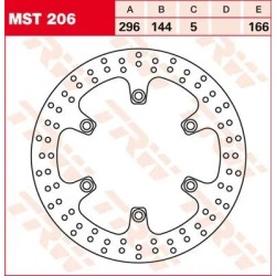 Round Fixed Brake Rotor 250-299mm
