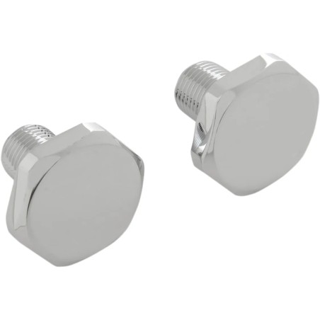 Chrome Fork Tube Plugs and Caps