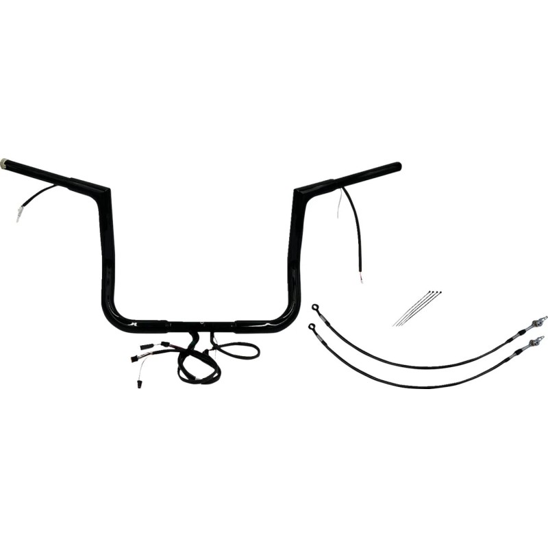 EZ Install Wired 1-1 4  Flat Top Handlebar Kit