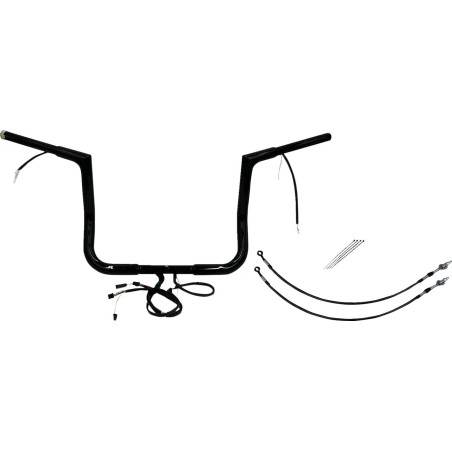 EZ Install Wired 1-1 4  Flat Top Handlebar Kit