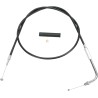 Câble d'accélérateur/de ralenti en vinyle noir