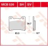 SH Series Sindered Rear Brake Pads
