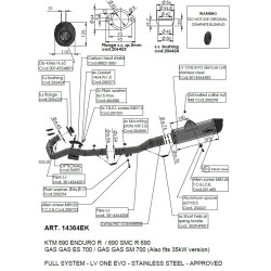 LV One Evo Stainless Steel Full-System Exhaust