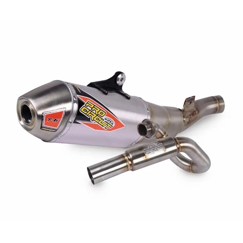 T-6 STAINLESS STEEL EXHAUST SYSTEM