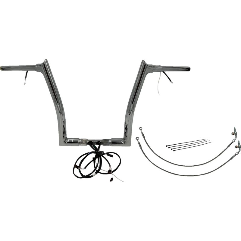 EZ Install Wired 1-1 2  Pointed Top Handlebar Kit