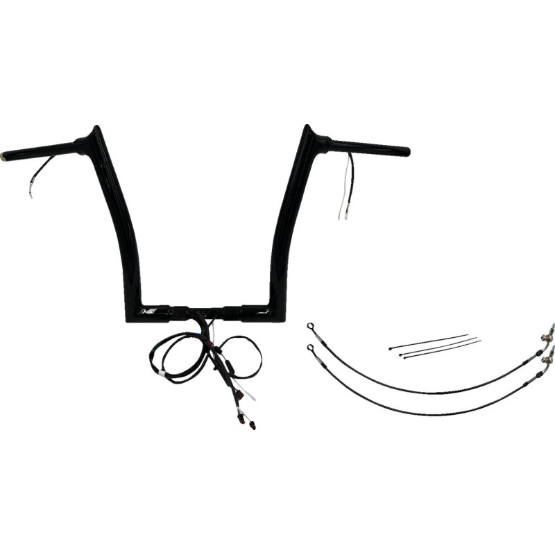 EZ Install Wired 1-1 2  Pointed Top Handlebar Kit