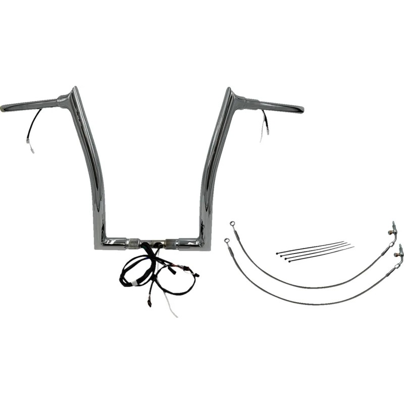 EZ Install Wired 1-1 2  Pointed Top Handlebar Kit