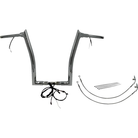 EZ Install Wired 1-1 2  Pointed Top Handlebar Kit