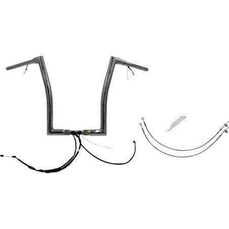 EZ Install Wired 1-1 2  Flat Top Handlebar Kit
