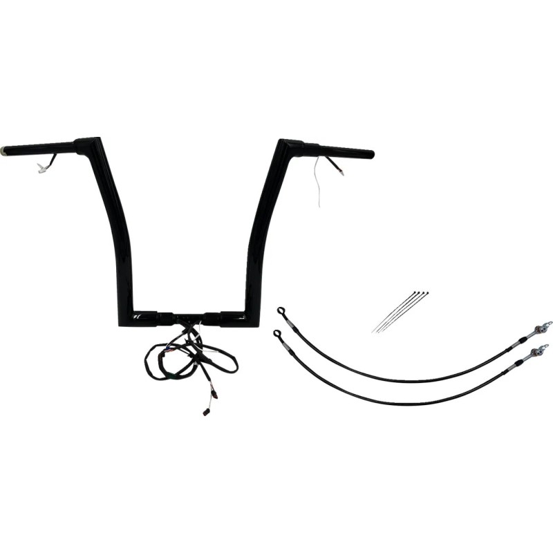 EZ Install Wired 1-1 2  Flat Top Handlebar Kit