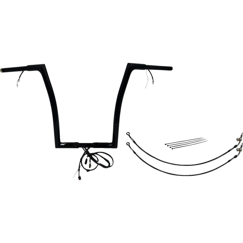 EZ Install Wired 1-1 4  Flat Top Handlebar Kit