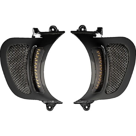 Genesis  4 Dynamic LED Road Glide  Vent Inserts