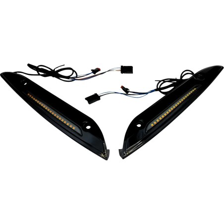 Genesis  4 Dynamic LED Road Glide  Windshield Trim